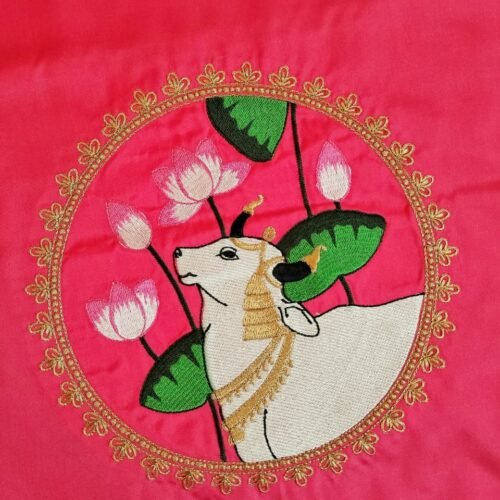 RK_Pichwai_ Rani Pink