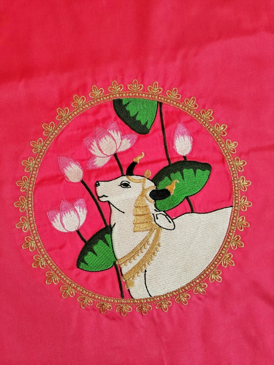 RK_Pichwai_ Rani Pink
